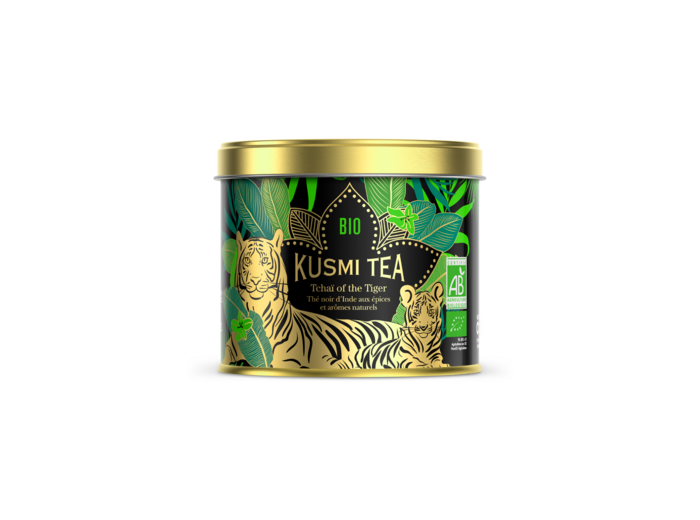 Thés Aromatisés Noirs Tchaï of the Tiger Bio - Boîte métal 100gr