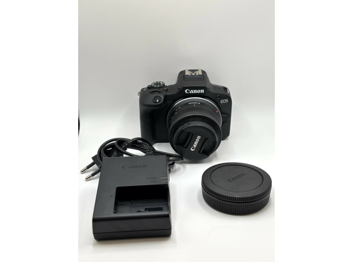 Pack Appareil photo hybride Canon EOS R100 Noir + RF-S 18-45mm f/4.5-6.3 IS STM + Sac photo