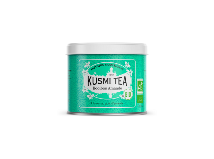 Infusions & Déthéinés Rooibos Amande Bio - Boîte métal 100gr