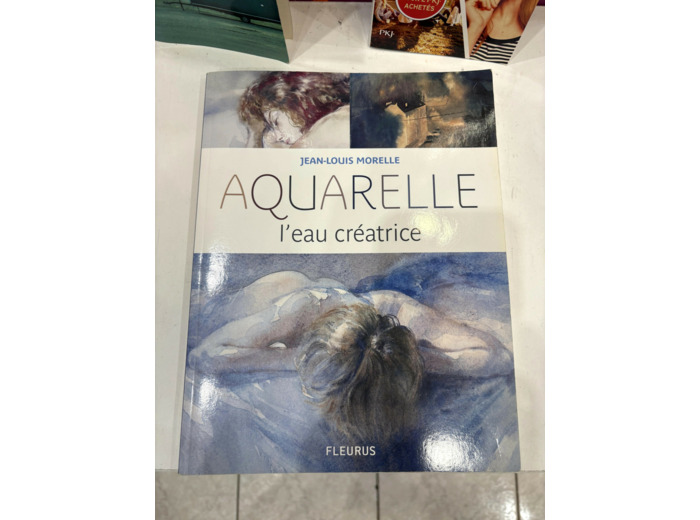 Livre Aquarelle l'eau créatrice
