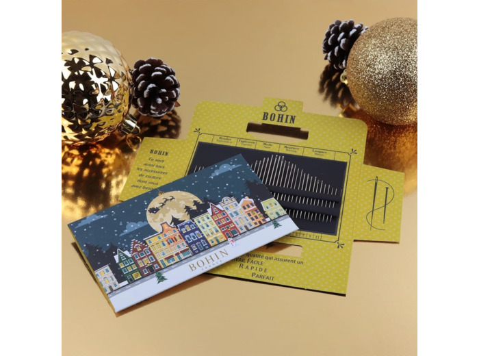 Bohin - Carnet d'Aiguilles "Féérie de Noël"