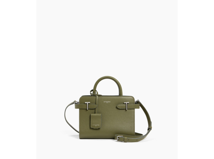 Petit sac à main Emilie en cuir grainé