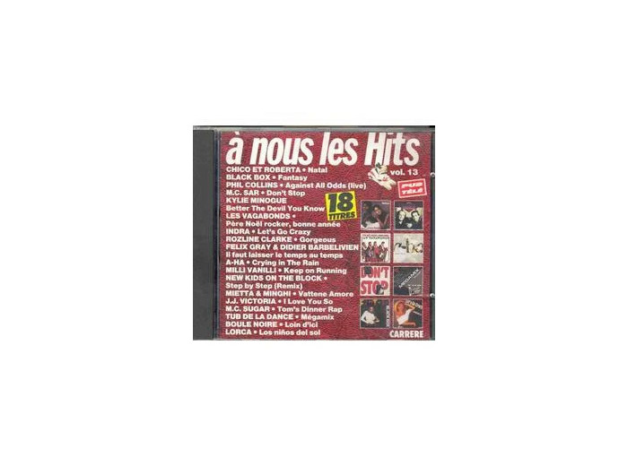 Cd A nous les Hits Vol 13