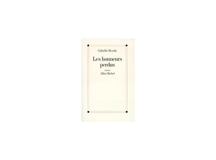 Livre Les honneurs perdus