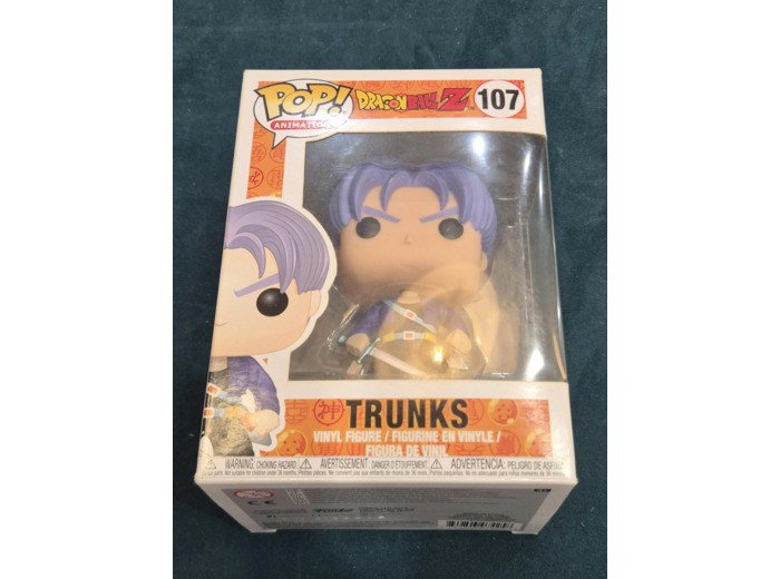 Anime: Dragonball z Trunks Action Figure Merchandise