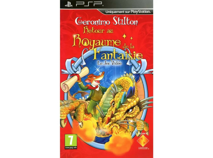 Jeu Sony Psp Geronimo Stilton le Royaume de la Fantaisie