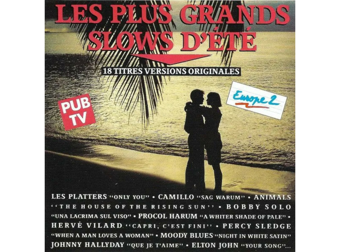 Cd Les Plus Grands Slows D'Eté (1989)
