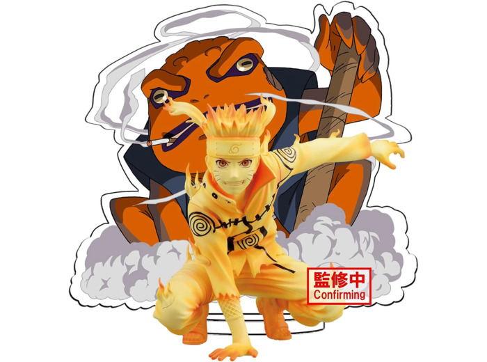 [EXCLU WEB] Naruto Shippuden - Figurine Uzumaki Naruto Panel Spectacle ( Acrylique Gamakichi inclus )