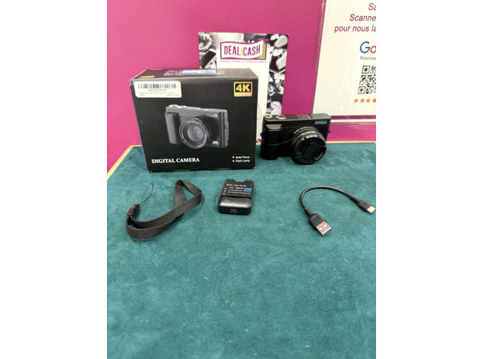 Appareil photo bridge SZSMART DC101L 4K 48MP 16X