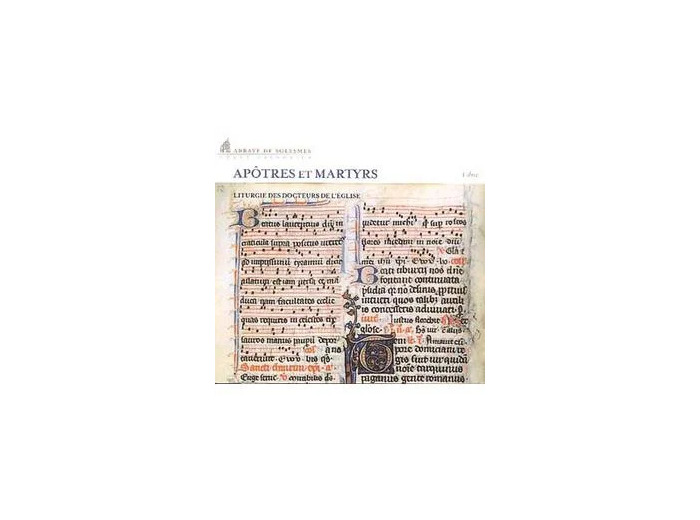 Cd Apôtres et Martyrs