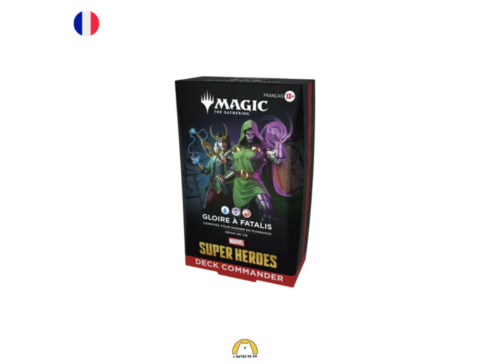 Précommande - Deck Commander Marvel Super Heroes : Gloire a Fatalis (FR)