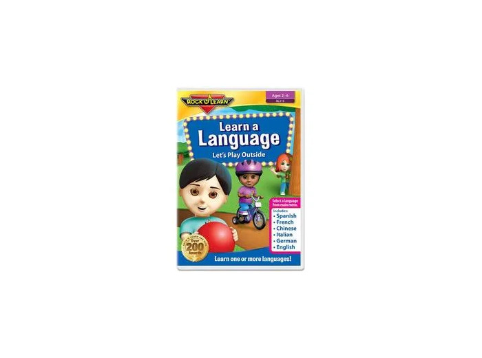 Dvd Learn A Language: Let's Play Outside