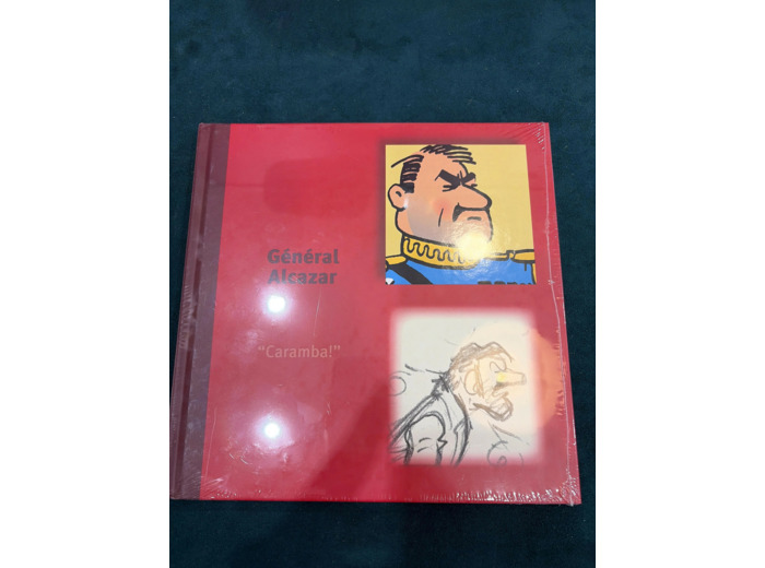 Livre Tintin Monographique Général Alcazar "Caramba"