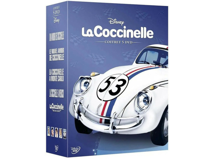Dvd La Coccinelle - Coffret 5 DVD