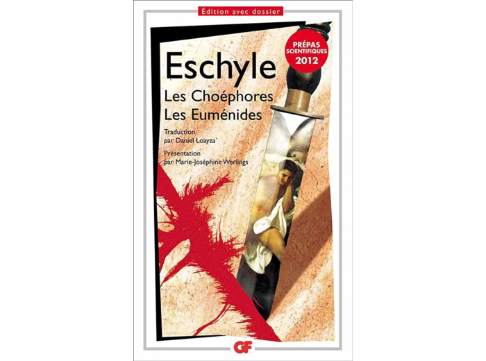 Livre les Choéphores Euménides