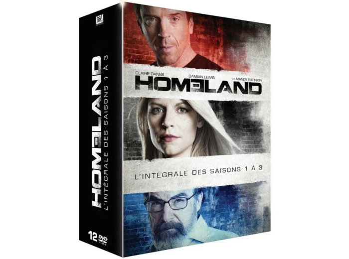 Dvd Homeland - L'intégrale des Saisons 1 à 3