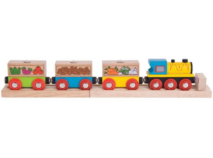 Train De Fruits Et Légumes