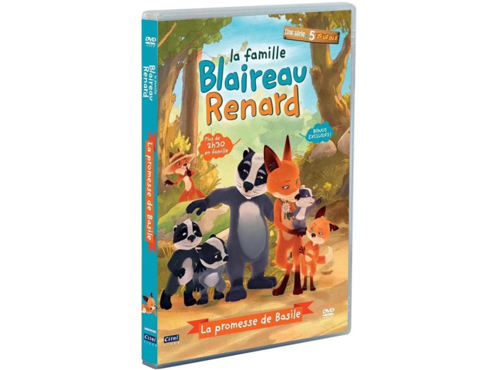 Dvd La famille blaireau, vol. 4 : la promesse de basile, 13 épisodes