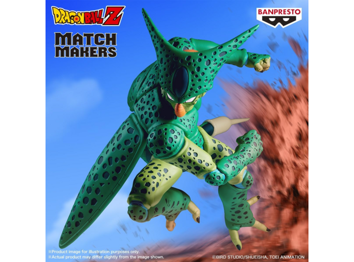 [FIGURINE] DRAGON BALL Z - MATCH MAKERS - CELL (VS ANDROID 16)