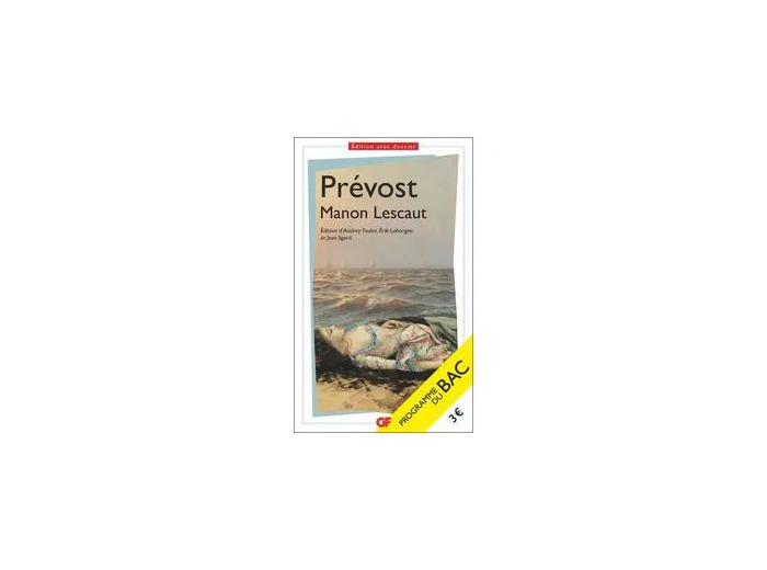 Livre Manon Lescaut - Bac 2025