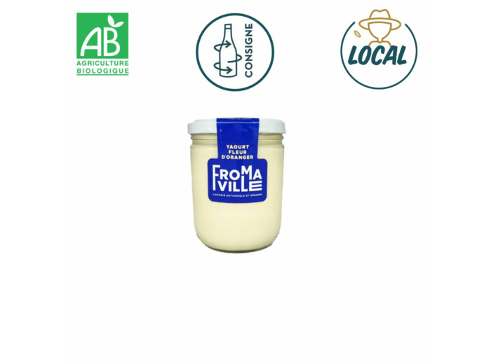 Yaourt Fleur d'oranger 450g x 1