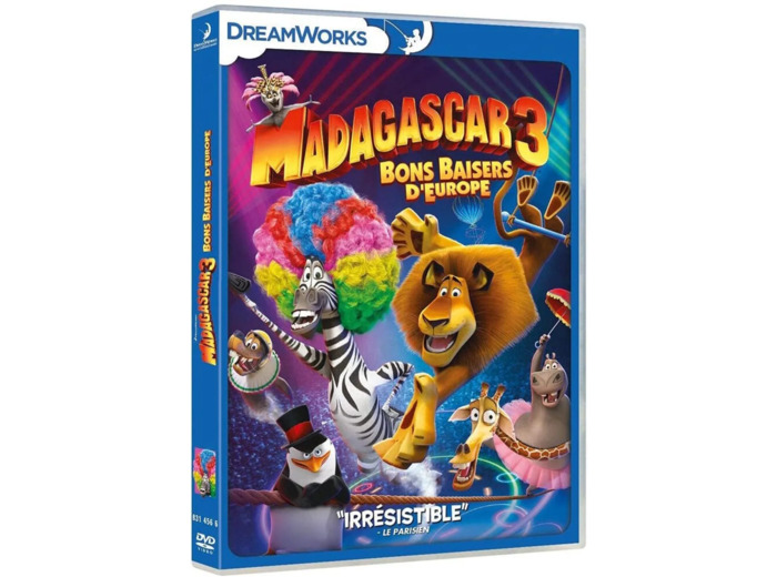 Dvd Madagascar 3 : Bons baisers d'Europe