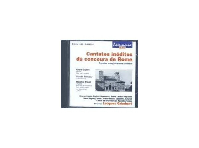 Cd Cantates du Concours de Rome : Myrrha - Le Printemps - 5 Choeurs - Coste