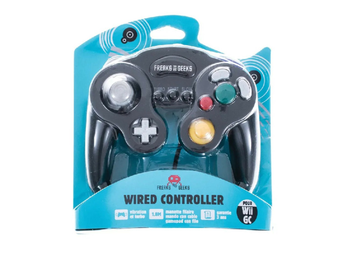 Manette Gamecube Noire Freaks And Geeks 230004