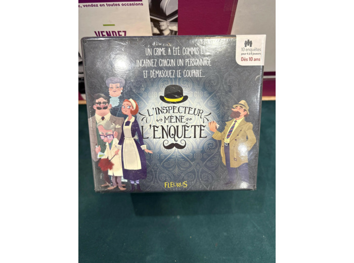 Jeu de Société L'inspecteur mêne l'enquête !