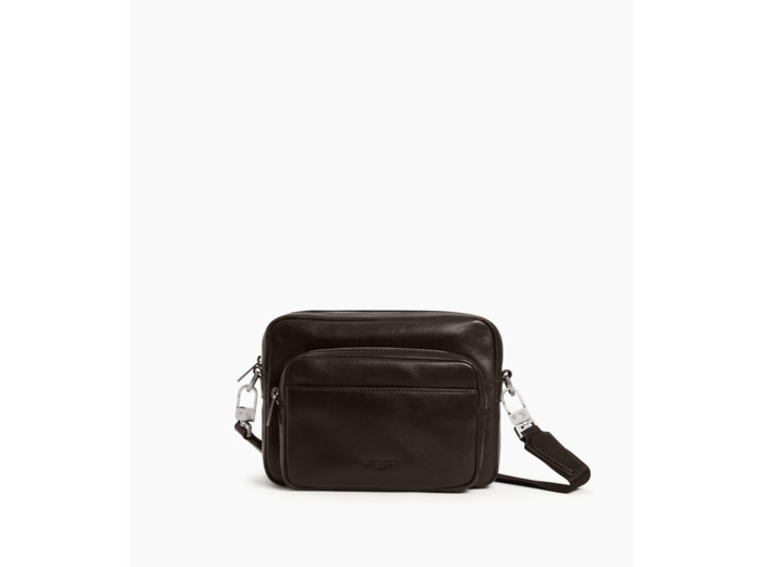 Petit sac bandoulière Marceau en cuir huilé