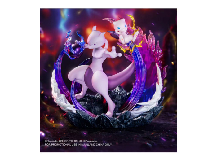[FIGURINE] POKEMON - FUNISM PRIME - MEW ET MEWTWO