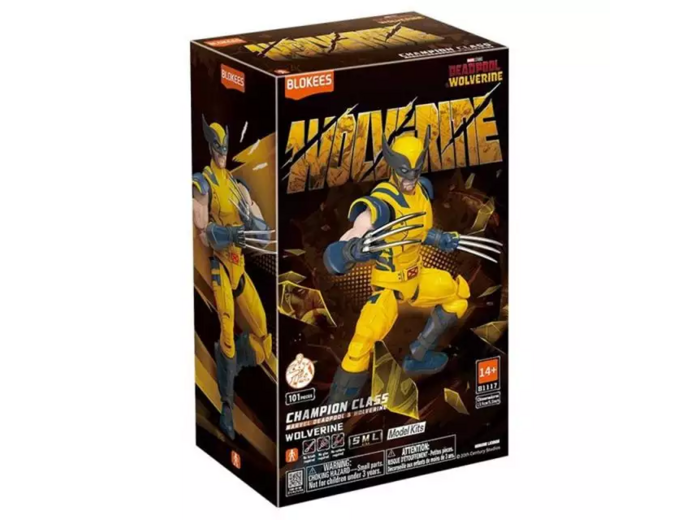 [FIGURINE] MARVEL HEROS BLOKEES CHAMPION CLASS 05 WOLVERINE