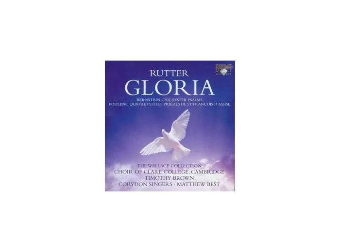 Cd John Rutter - Gloria; Chichester Psalms; Quatre Petites Prieres De St. Francois D'Assise (2009)