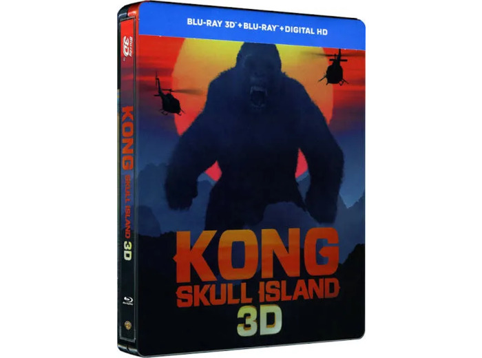 Blu-ray Kong Skull Island Ã‰dition LimitÃ©e BoÃ®tier Steelbook 3d Digital Ultraviolet