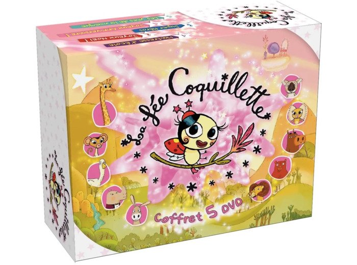 Dvd La Fée Coquillette - Coffret 5 DVD