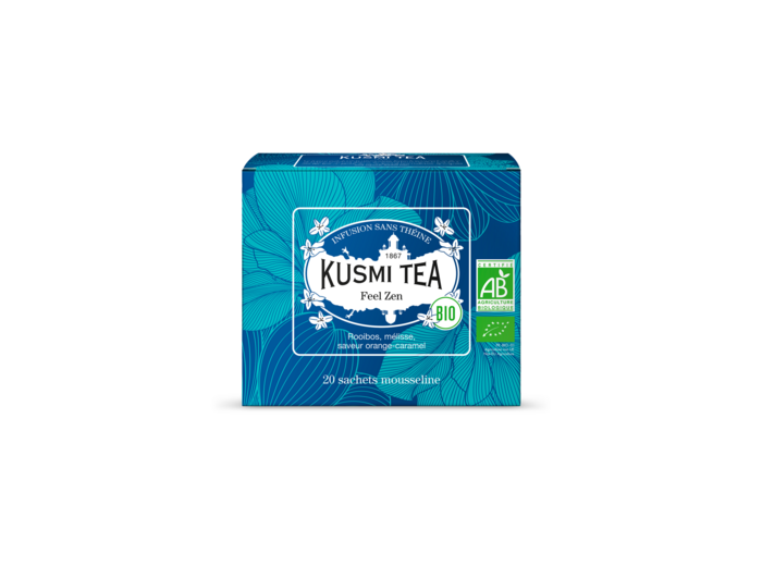 Infusions & Déthéinés Feel Zen Bio - Etui 20 sachets mousseline - 40gr