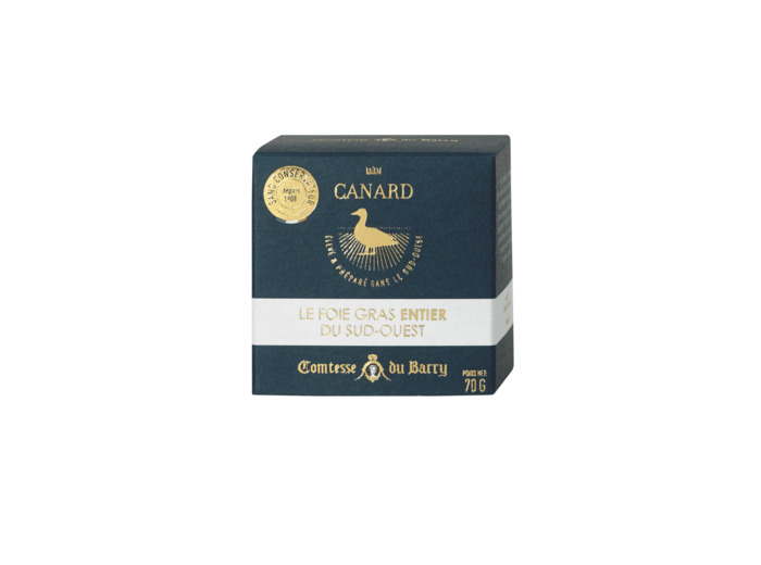 FOIE GRAS ENTIER DE CANARD DU SUD OUEST 70 gr