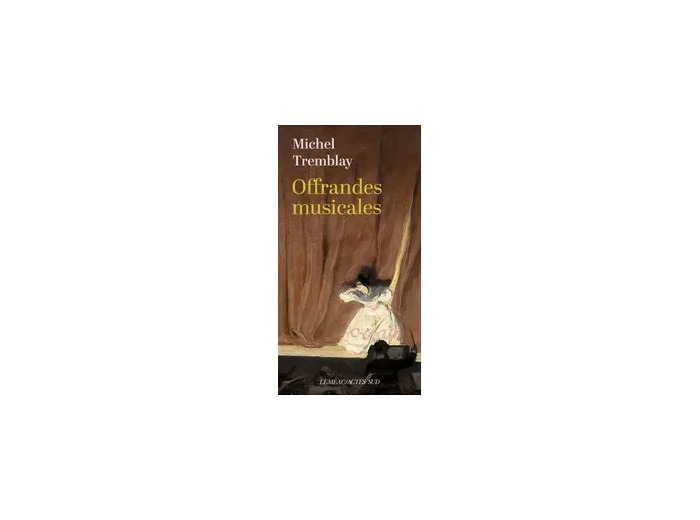 Livre Offrandes musicales - Récit - Grand Format