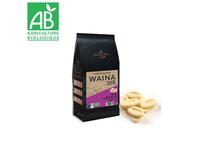 Valrhona Chocolat blanc Waina 35 % - 100g