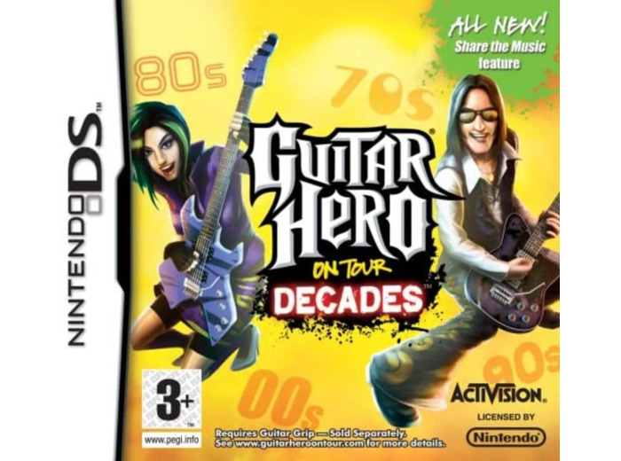 Jeu DS Guitar Hero On Tour - Decades Nintendo DS