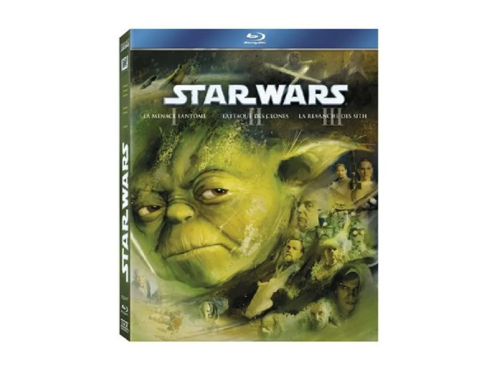 Coffret Blu-ray Star Wars -  La Trilogie Episodes  I, II, III
