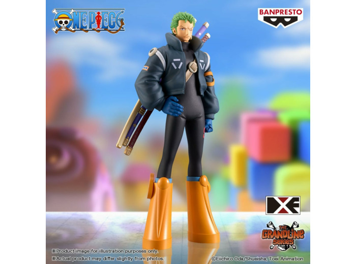 One Piece - Figurine Egghead Roronoa Zoro DXF The Grandline Series