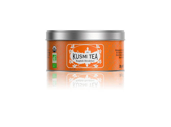 Thés Natures Noirs English Breakfast Bio - Boîte métal 20gr