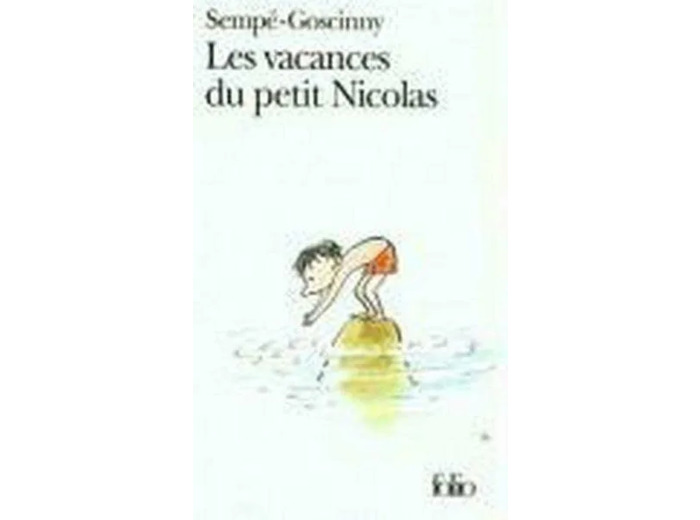 Livre les Vacances Du Petit Nicolas