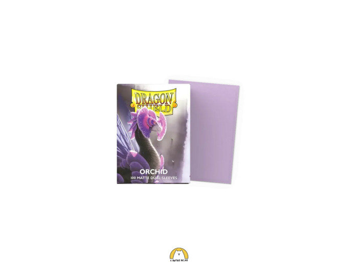 Sleeves Dragon Shield Matte Dual : Orchid