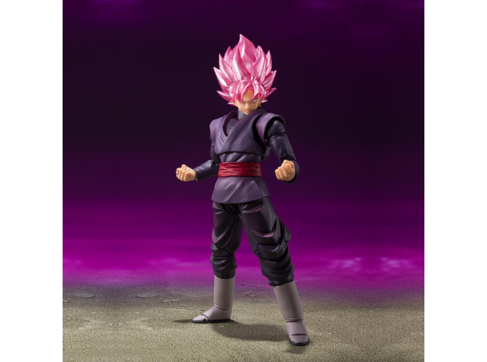 Dragon Ball Super Figurine Goku Black Super Saiyan Rosé S.H.Figuarts