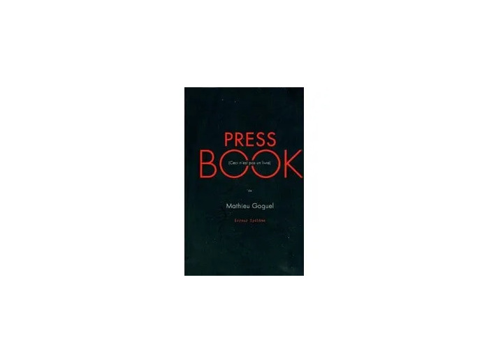 Livre Press book Ceci n'est pas un livre