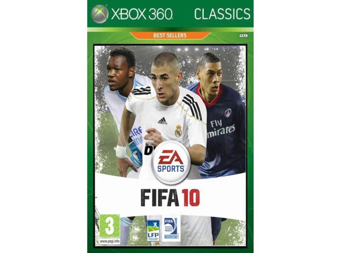 Jeu Xbox Fifa 10 Classics 360