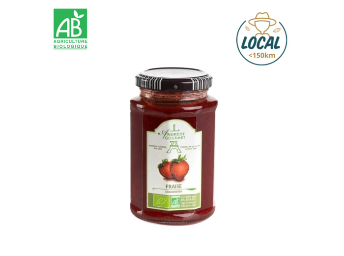 Confiture Fraise bio Andrésy