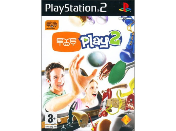 Jeu Ps2 Eyetoy: Play 2 (Camera Nécessaire)